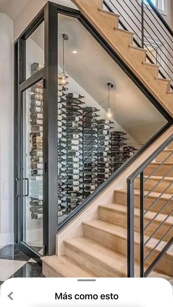 rôle d’un architecte d’intérieur – Article Genes’In - escalier cave à vin
