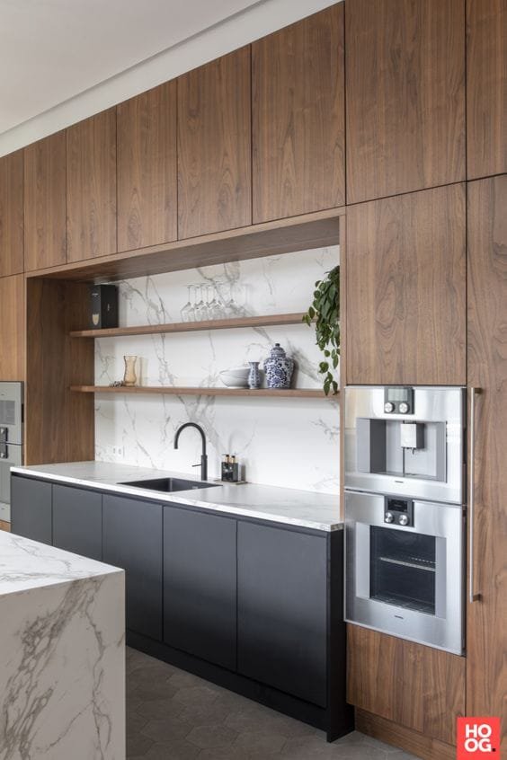 rôle d’un architecte d’intérieur – Article Genes’In - cuisine noyer hoog design