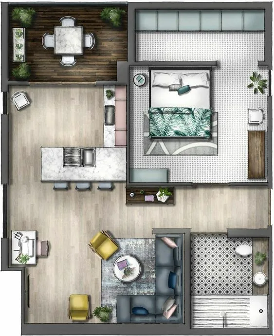 574809c72387eb1a5f90260c72ce3406 rôle d’un architecte d’intérieur – Article Genes’In - plan d'agencement